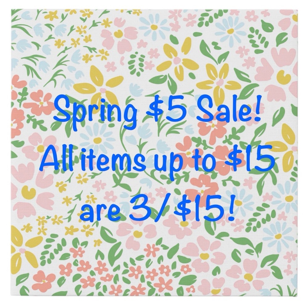 🌸$5 Sale!! Lots of Markdowns!!